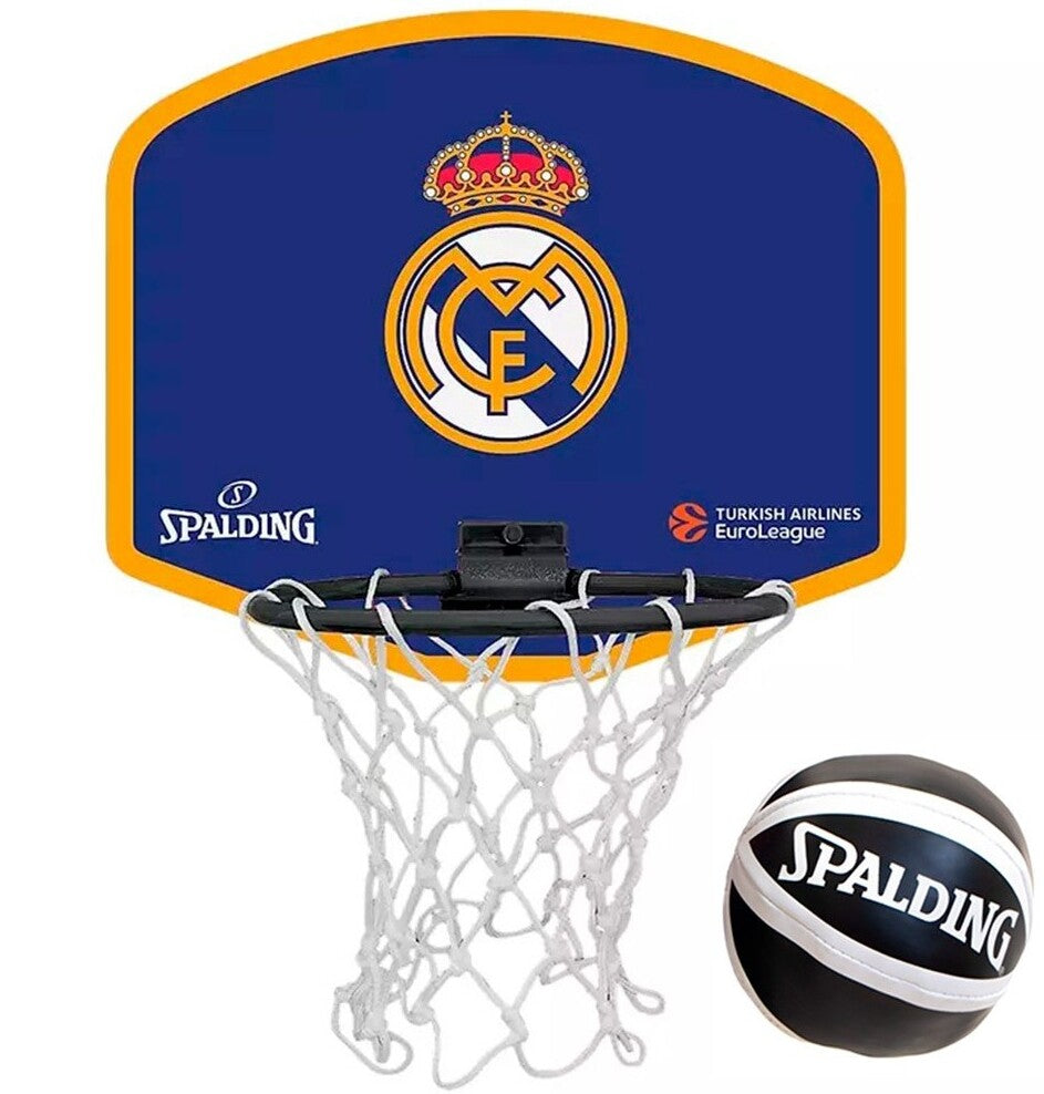 Mini panier Spalding EuroLeague Team Real Madrid