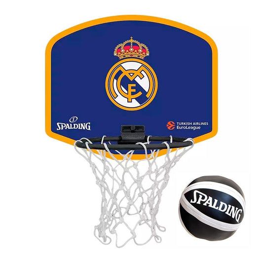 Mini panier Spalding EuroLeague Team Real Madrid