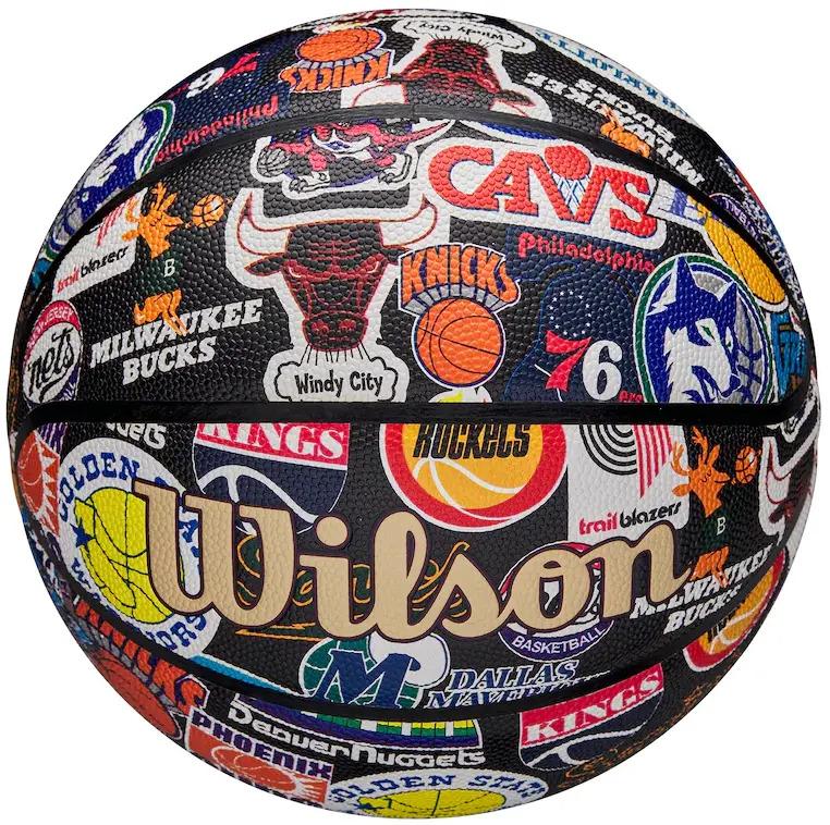 Baloncesto retro del equipo Wilson NBA